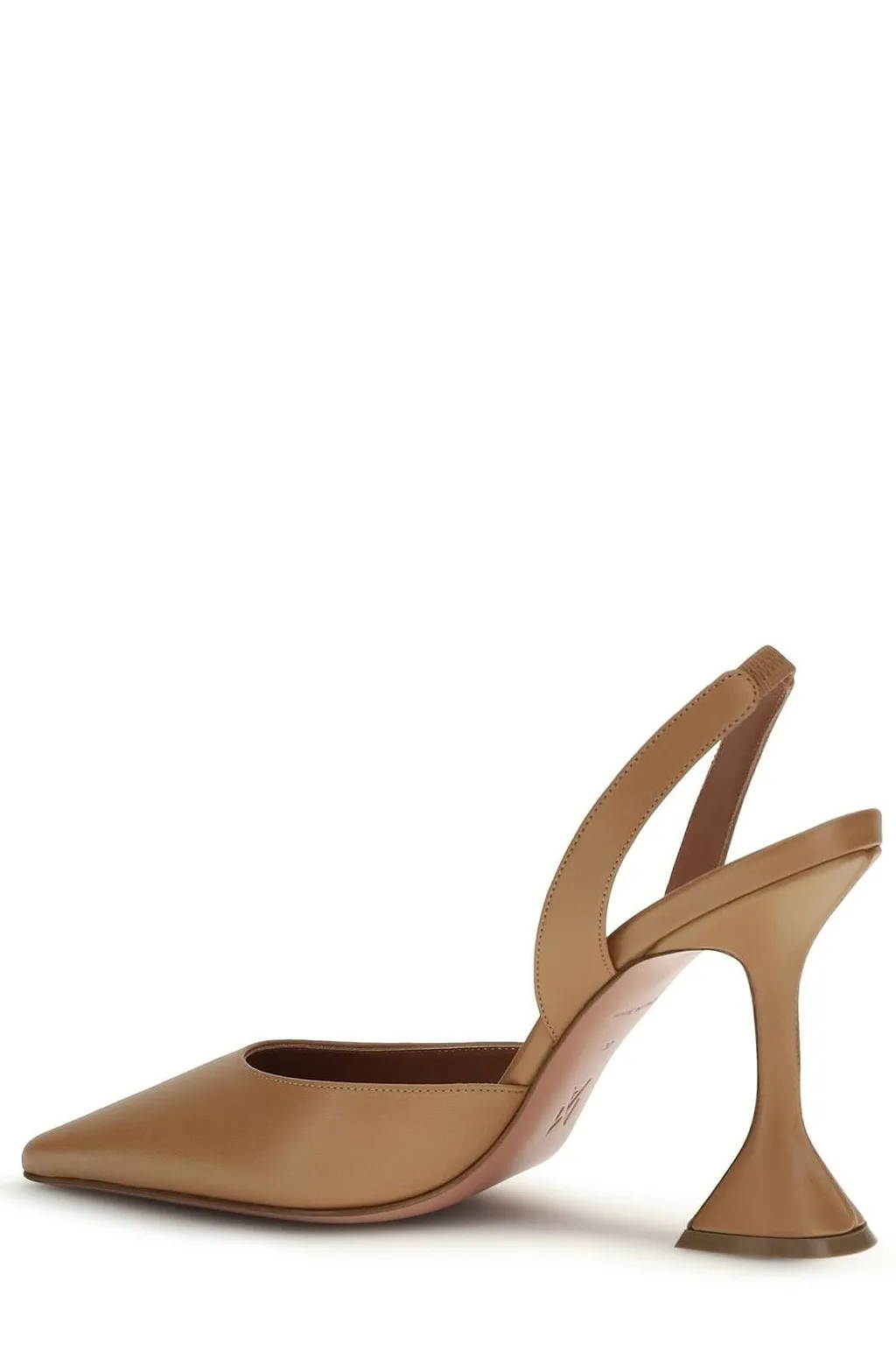 Amina Muaddi Holli Slingback Heeled Pumps