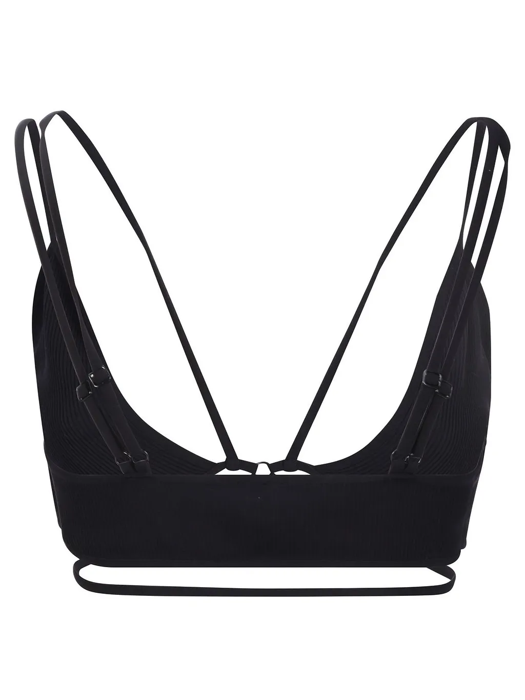 AndreĀDamo Double-Strap Triangle Bikini
