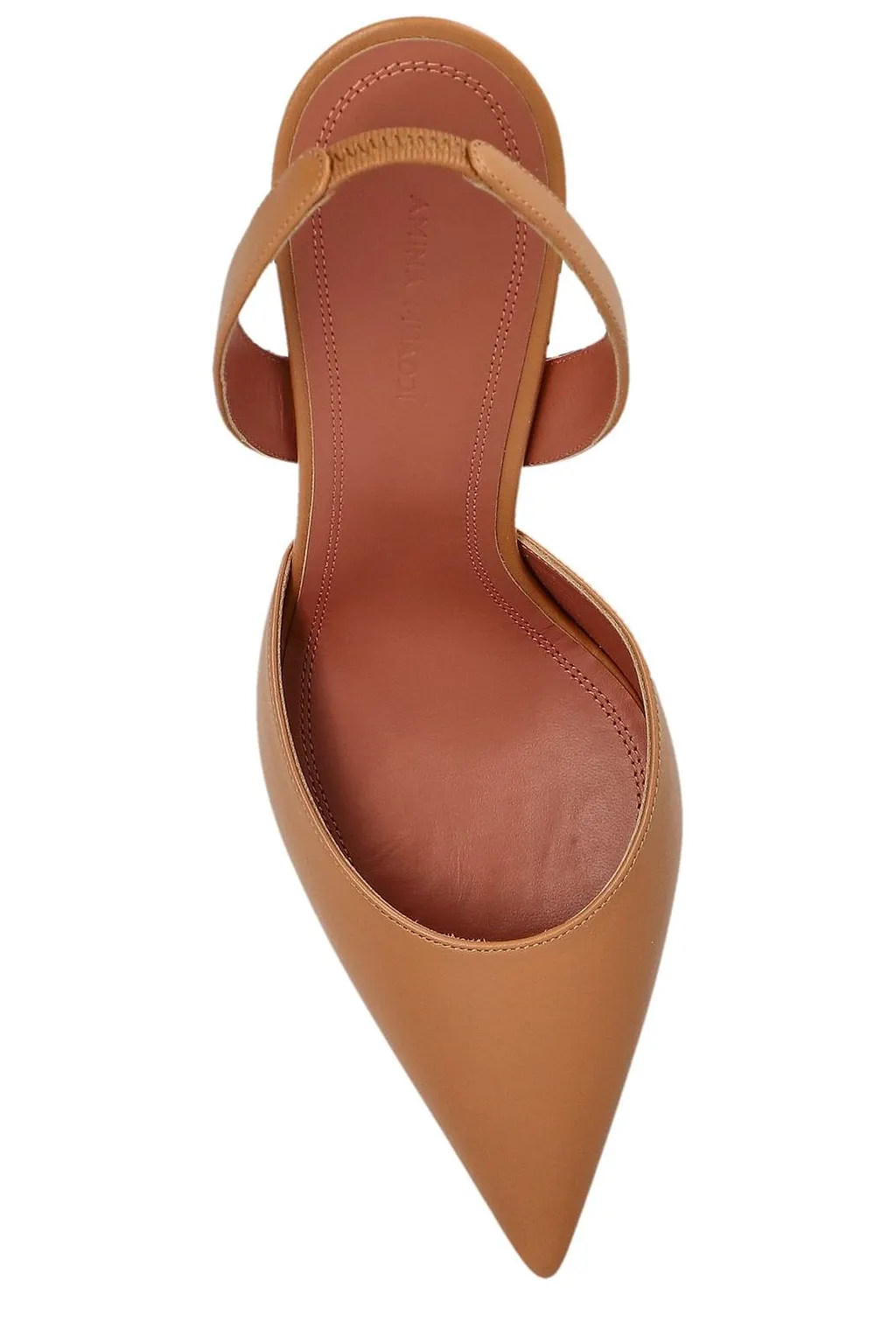Amina Muaddi Holli Slingback Heeled Pumps