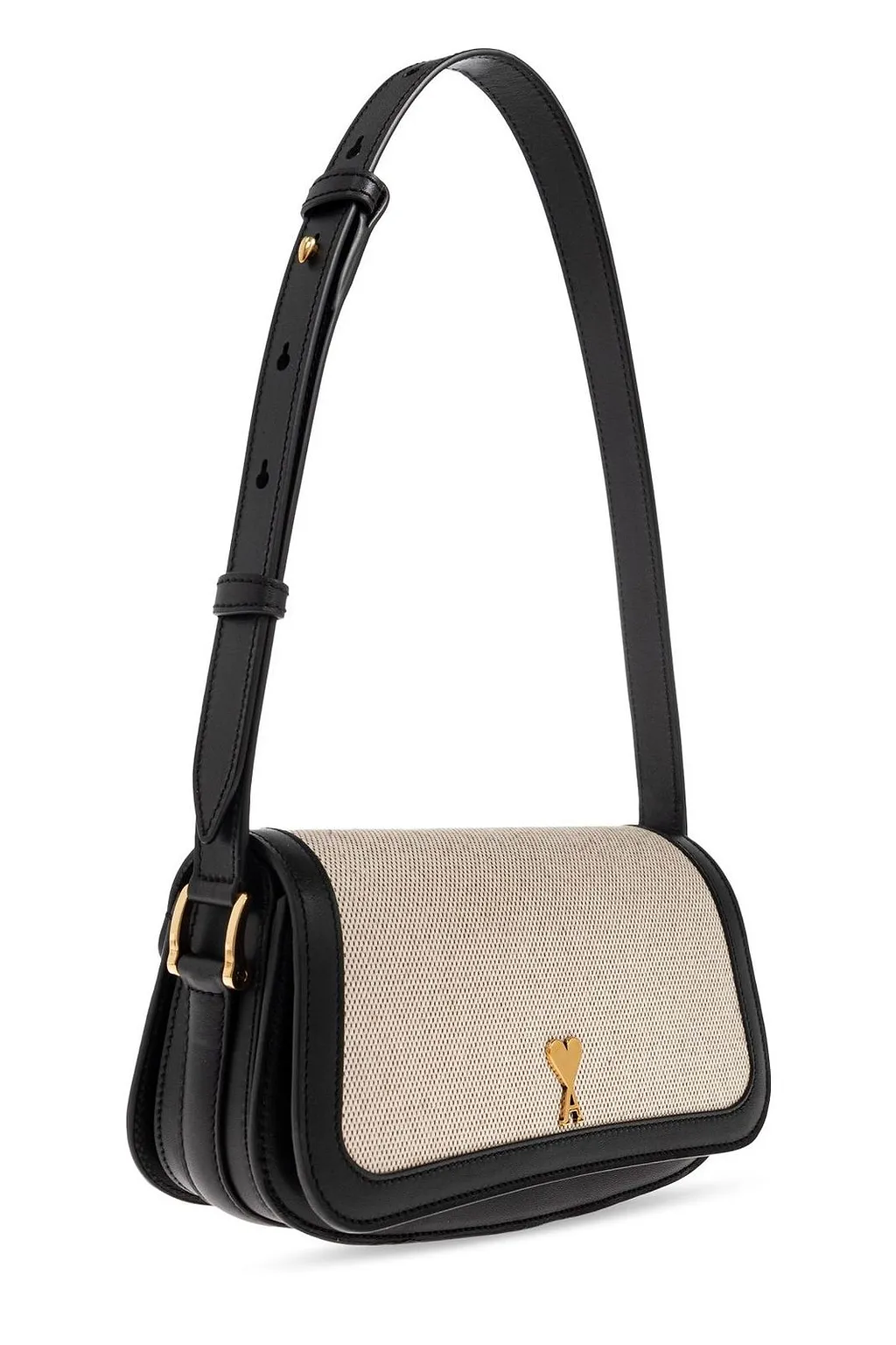 Ami Ami De Coeur Logo Detailed Shoulder Bag