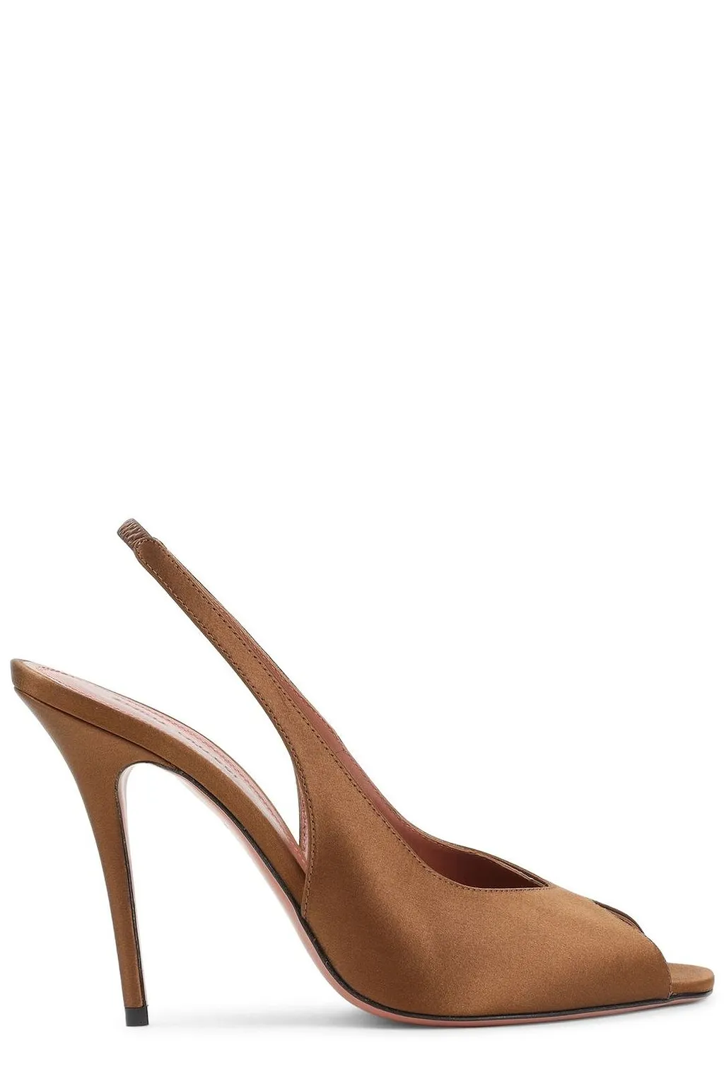 Amina Muaddi Kristina Slingback Heeled Pumps