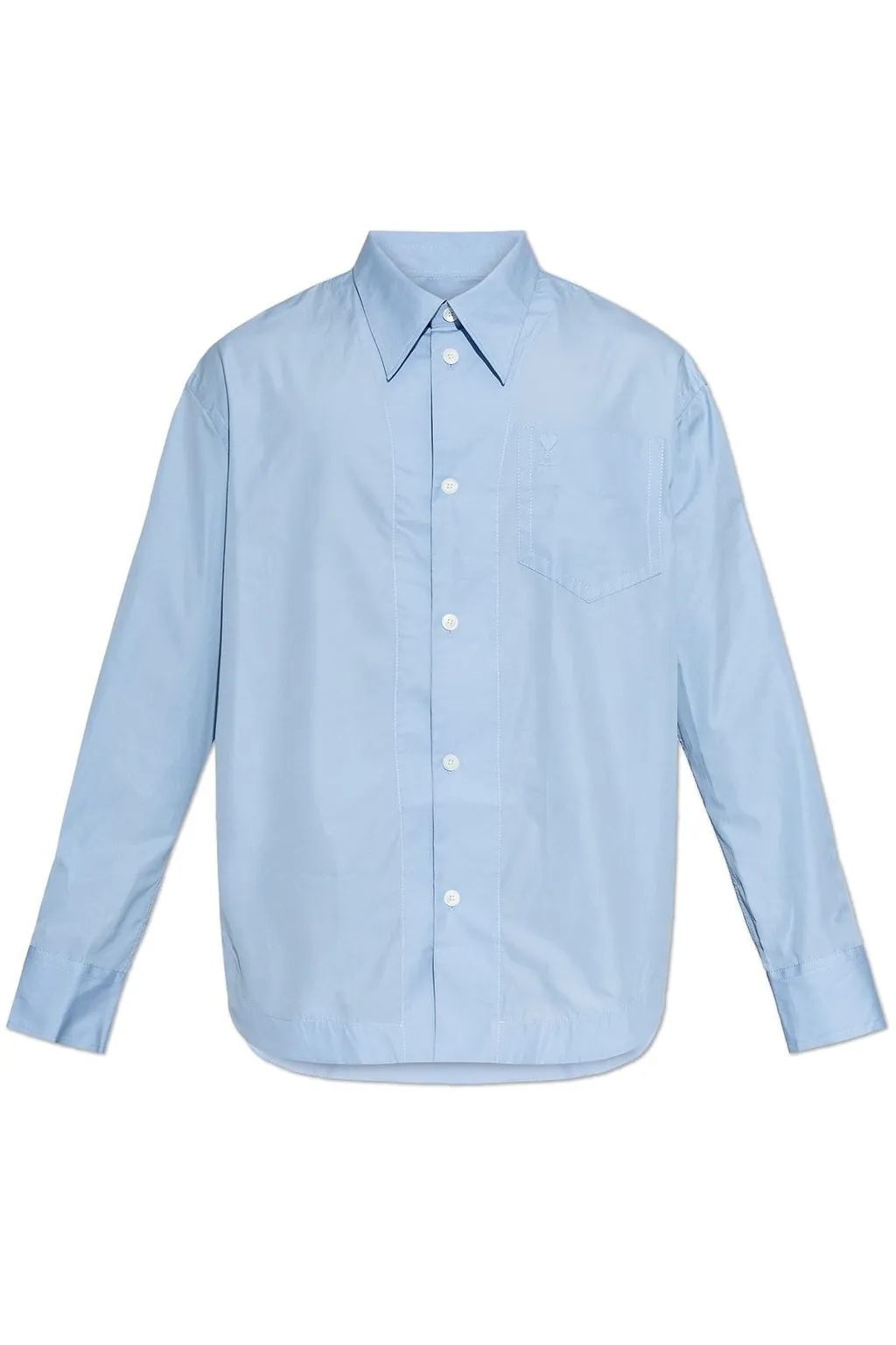 Ami Oversized Poplin Shirt