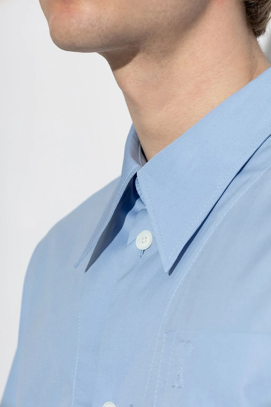Ami Oversized Poplin Shirt