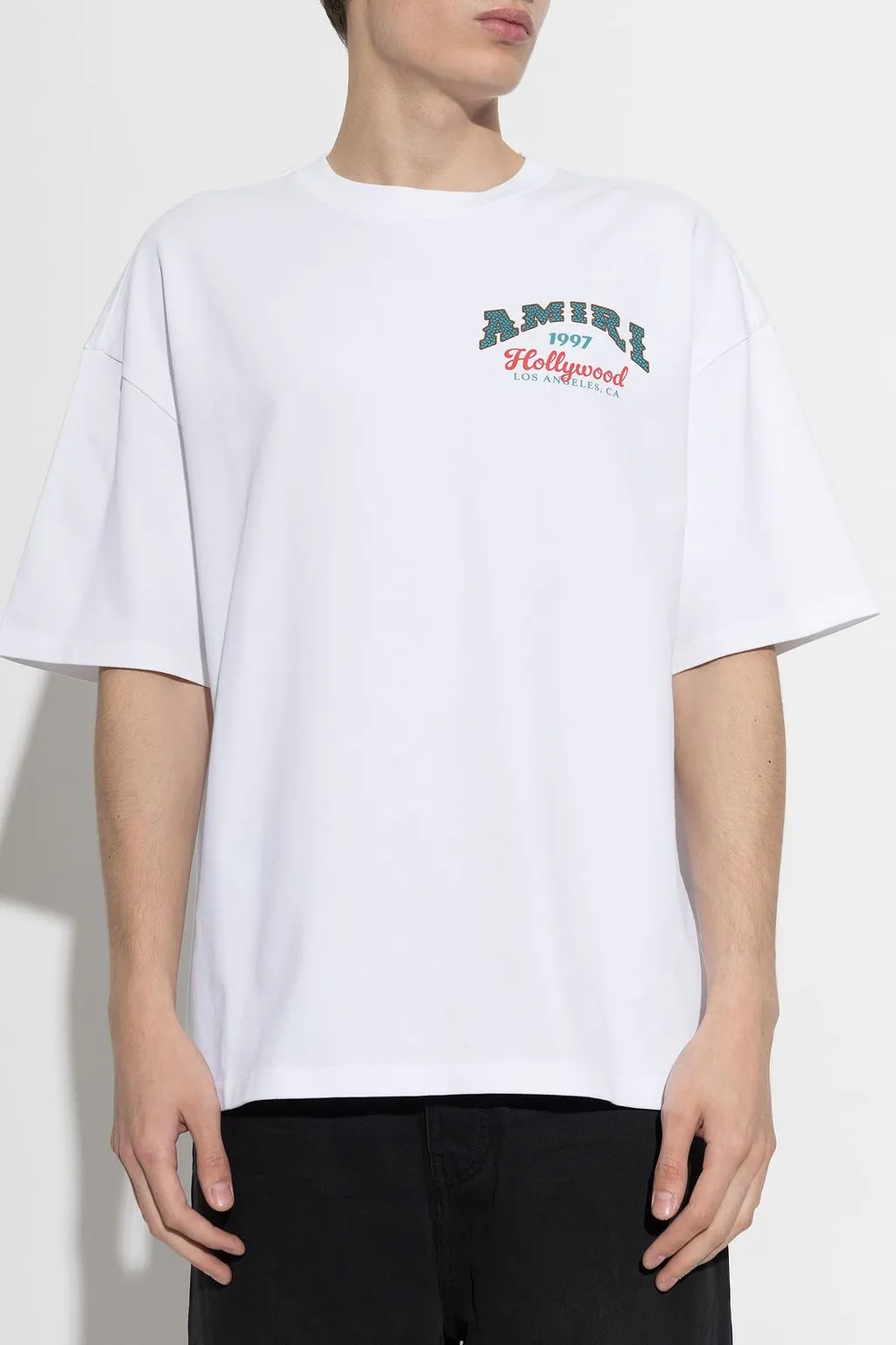 Amiri Logo Hollywood Print T-Shirt