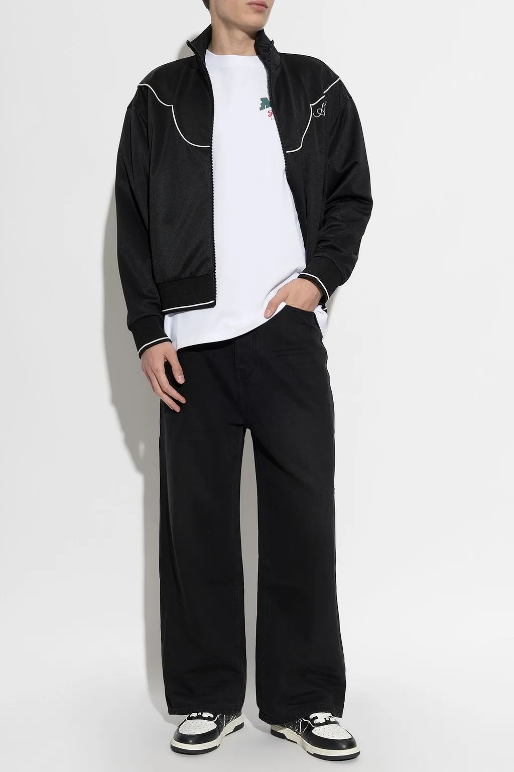 Amiri Logo Hollywood Print T-Shirt