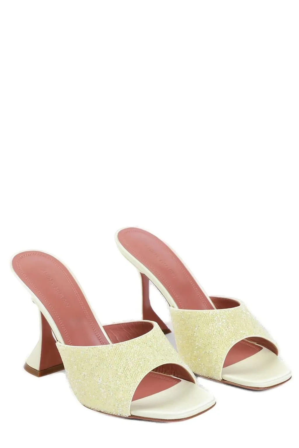 Amina Muaddi Lupita Open-Toe Mules