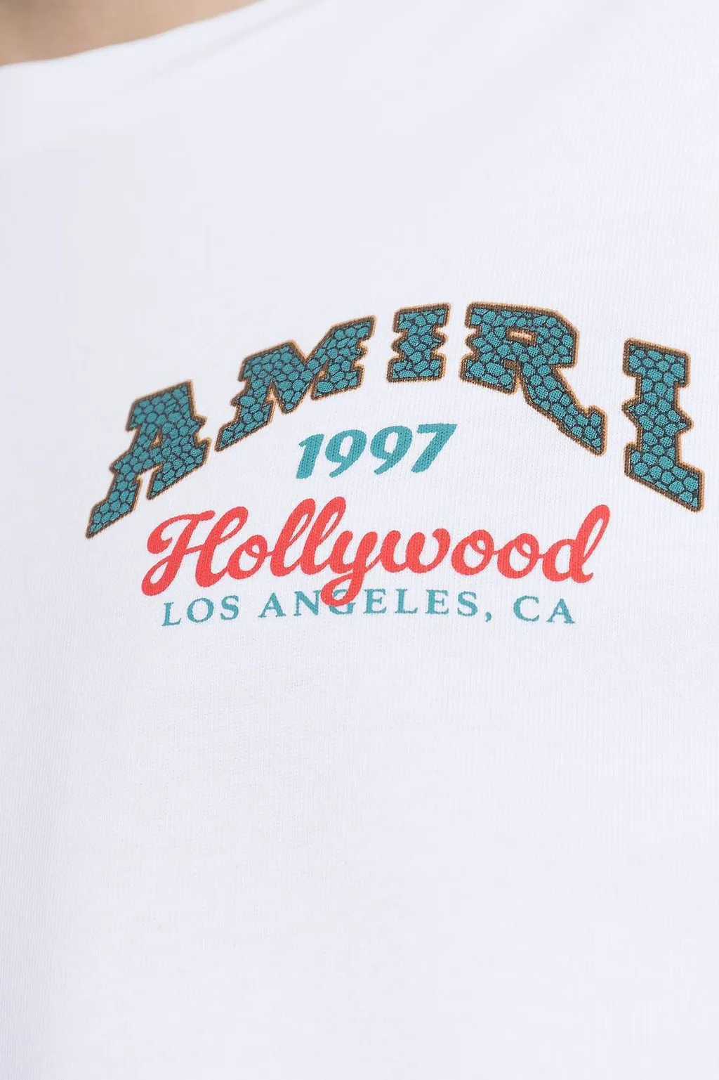 Amiri Logo Hollywood Print T-Shirt