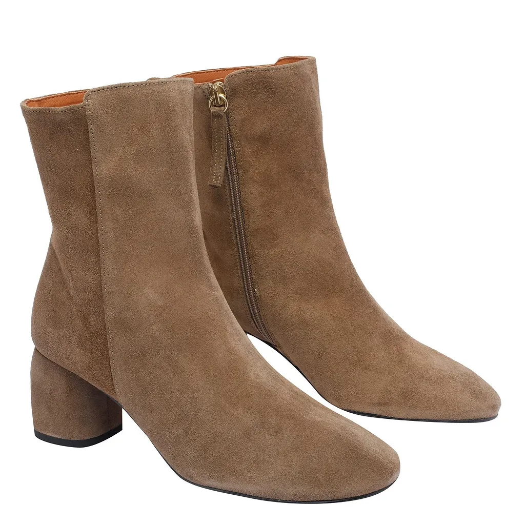 Angel Alarcon Block Heel Ankle Boots
