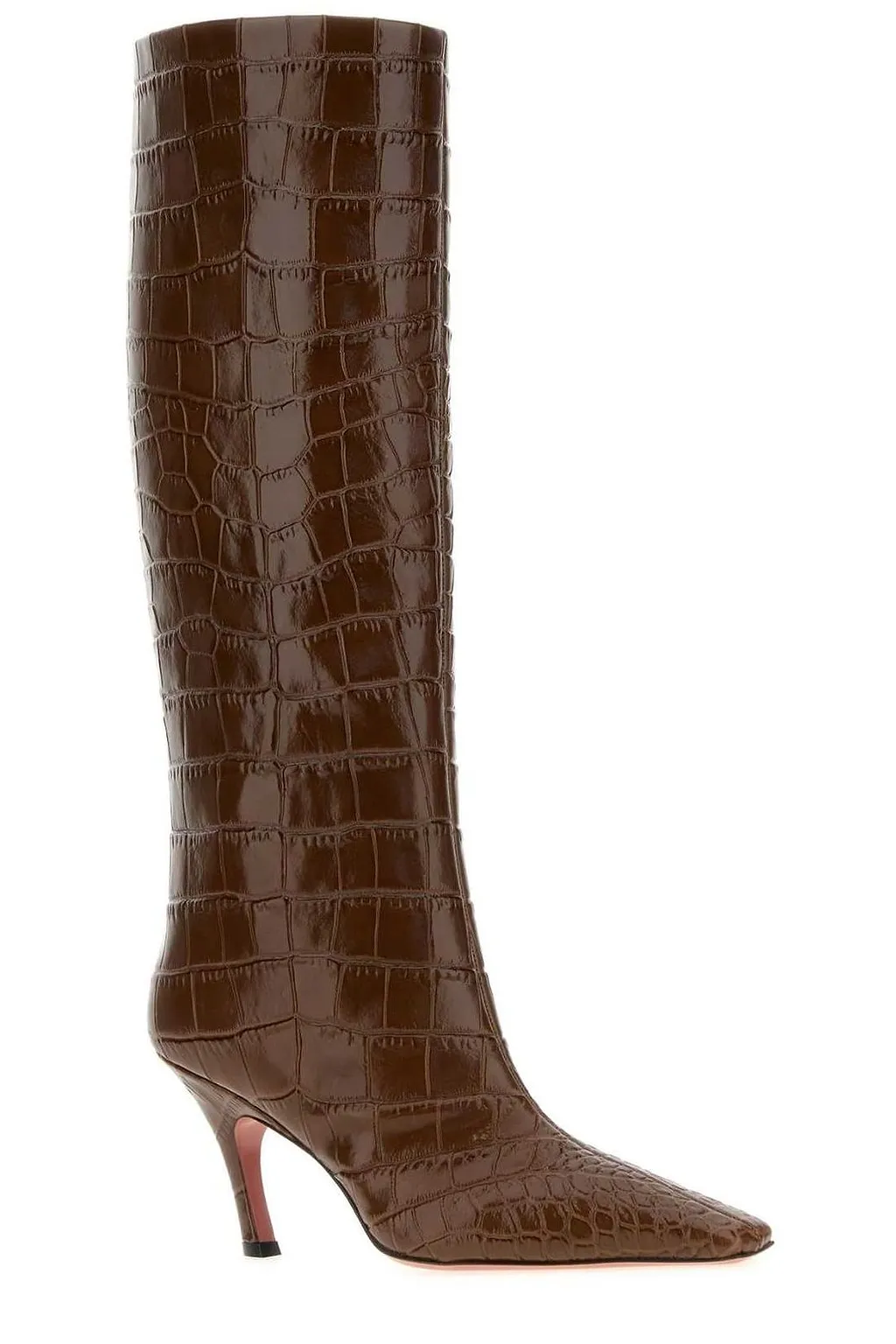 Amina Muaddi Mona Pointed Toe Boots