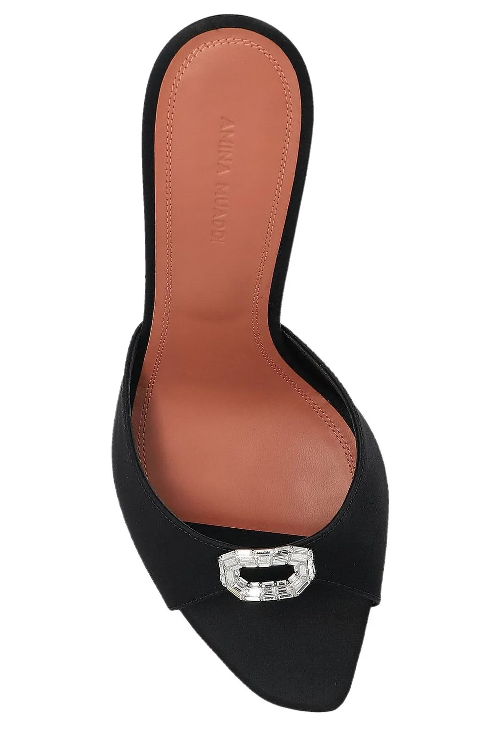 Amina Muaddi Mini Camelia Slippers