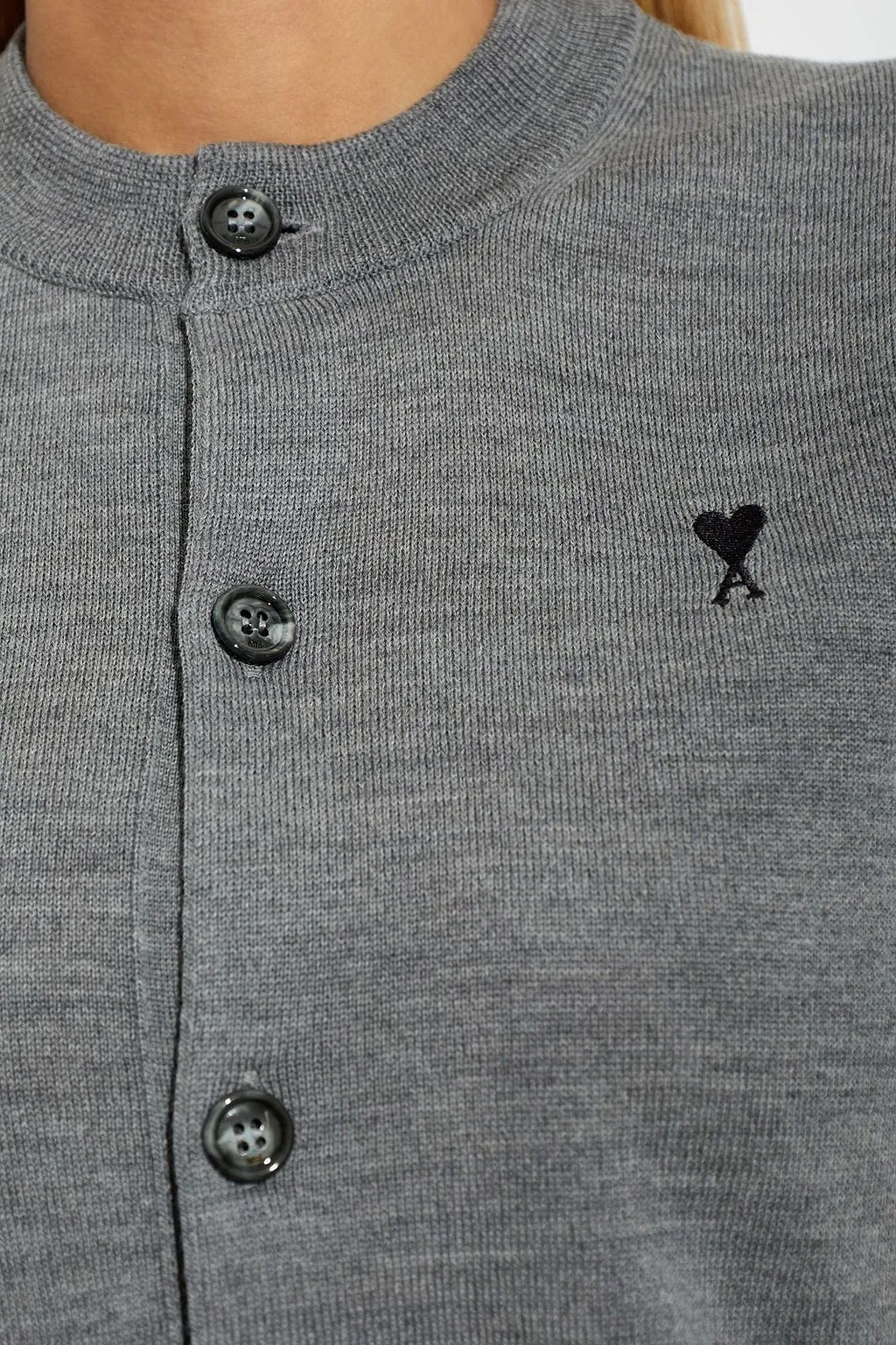Ami Ami De Coeur Short-Sleeved Cardigan
