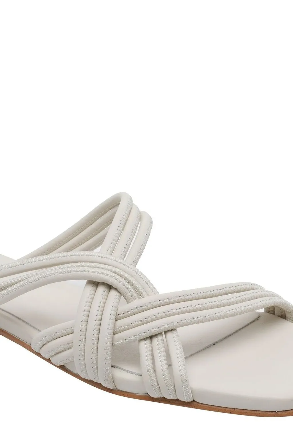 Angel Alarcon Knotted Strap Flat Sandals