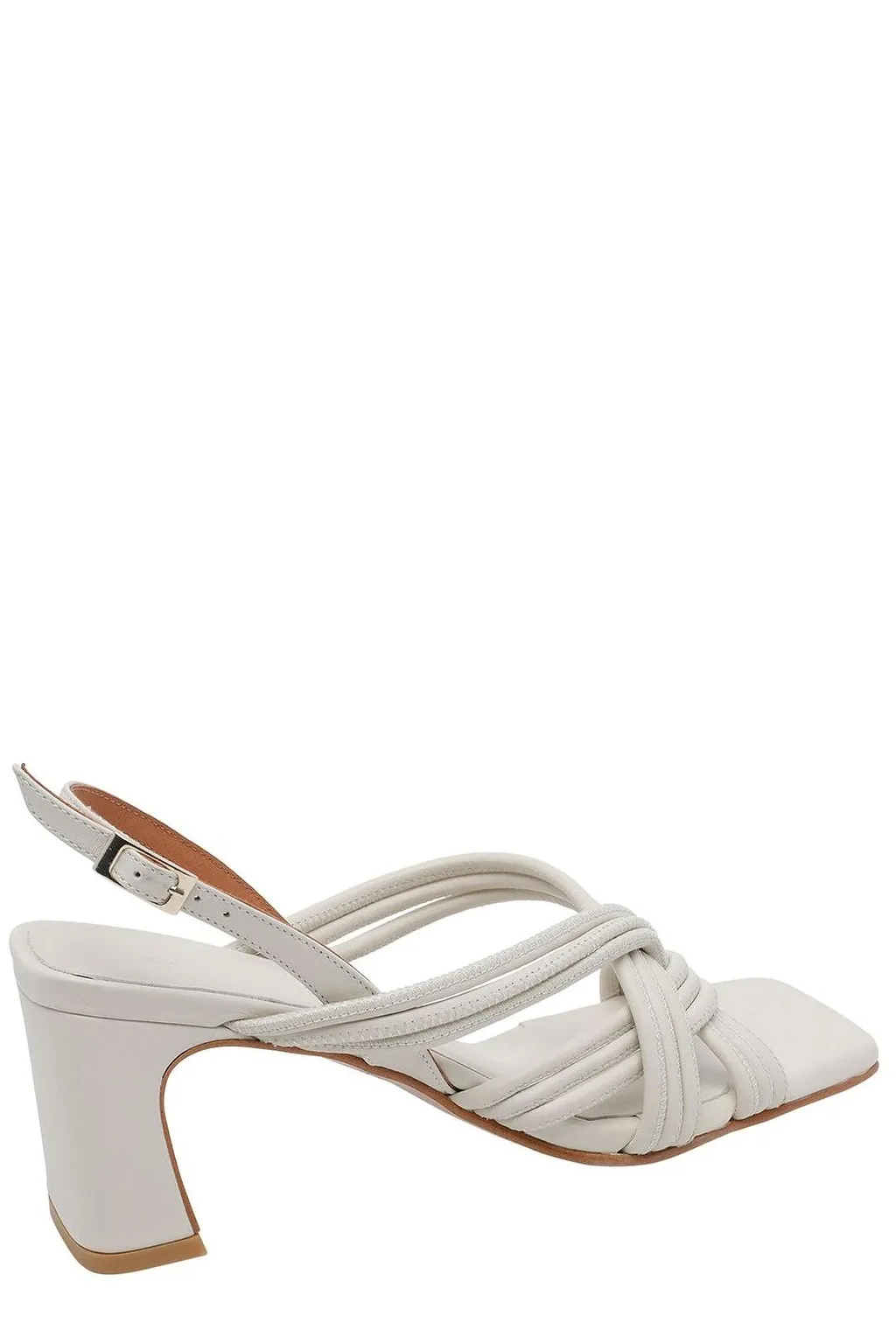 Angel Alarcon Knotted Strap Heeled Sandals