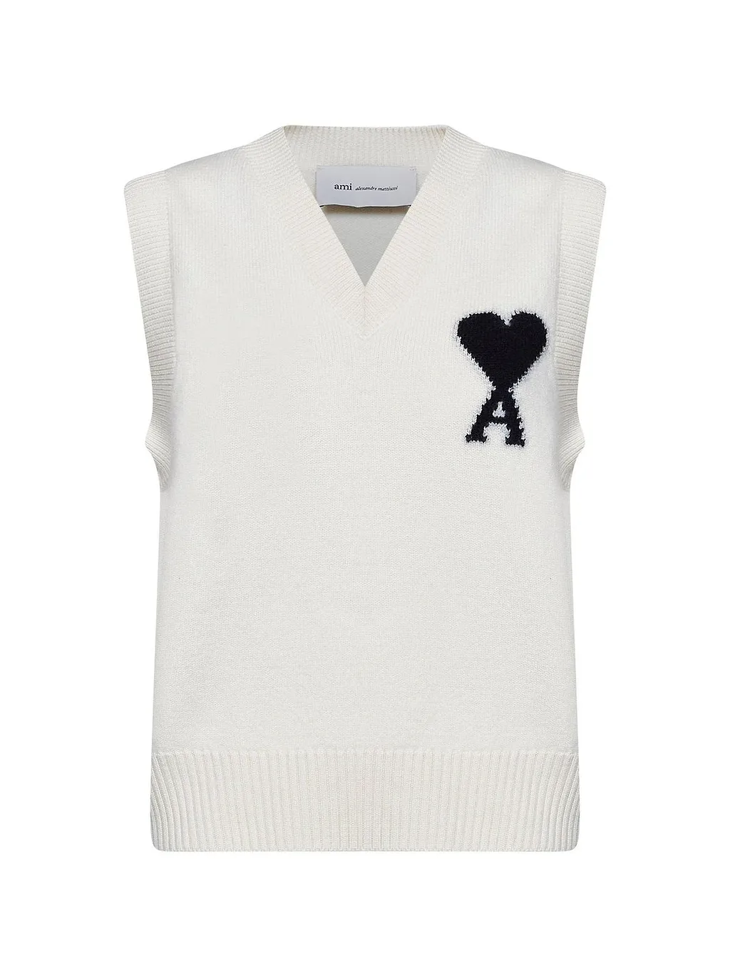 Ami Ami De Coeur V-Neck Knitted Vest