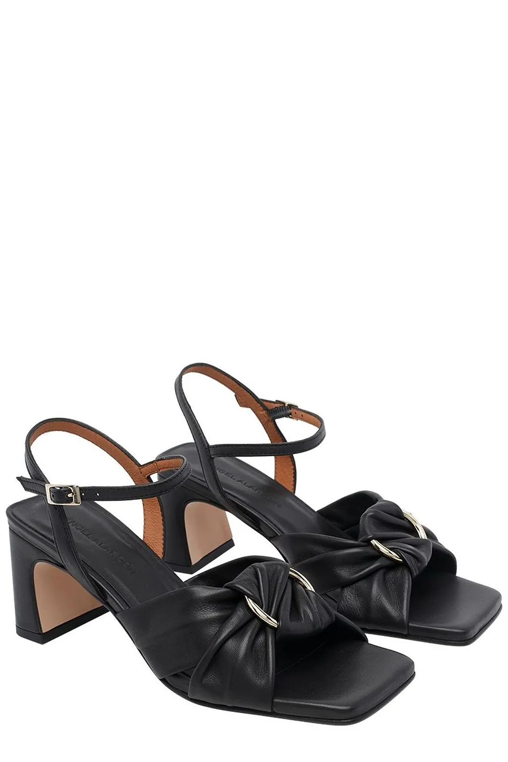 Angel Alarcon Larina Knot Heeled Sandals