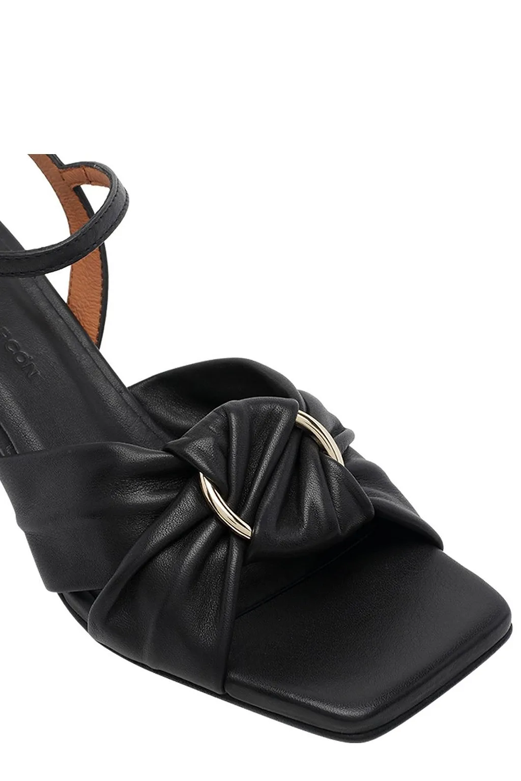 Angel Alarcon Larina Knot Heeled Sandals