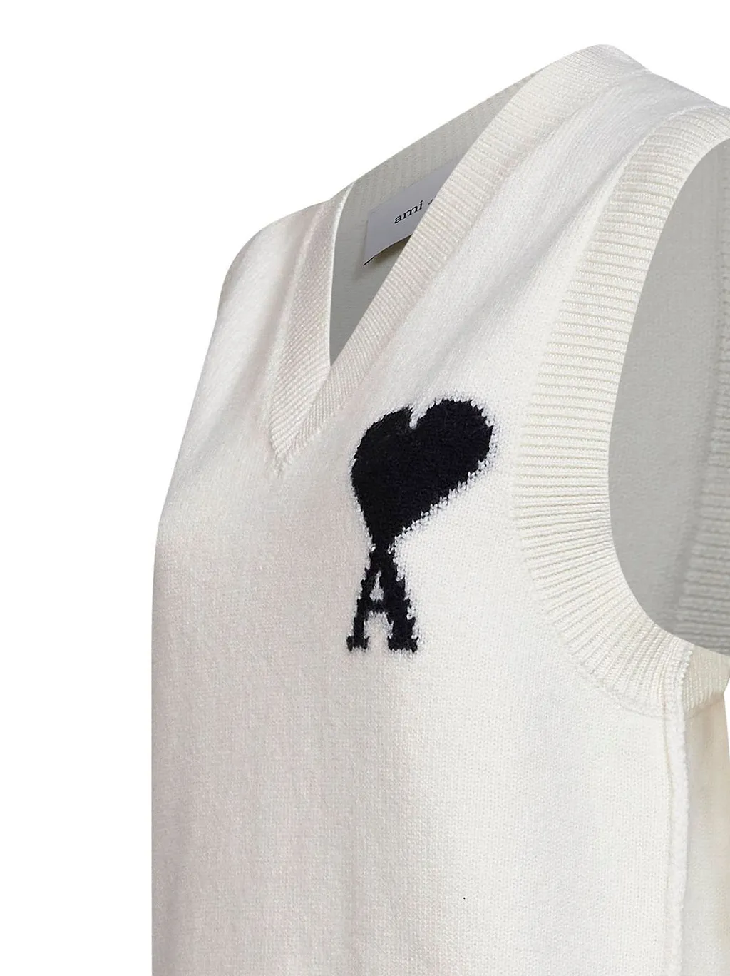 Ami Ami De Coeur V-Neck Knitted Vest