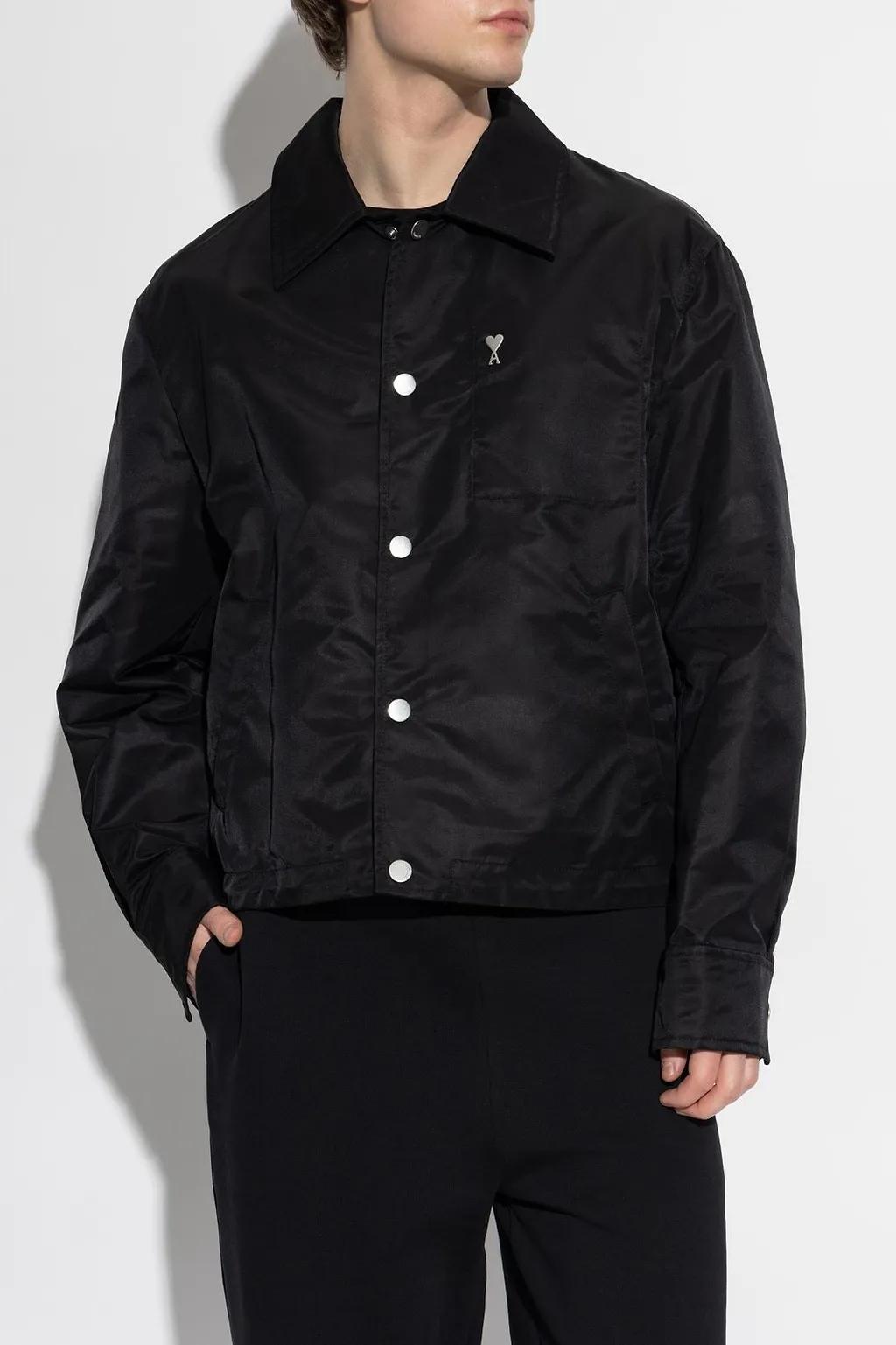 Ami Ami De Coeur Stud Buttoned Jacket