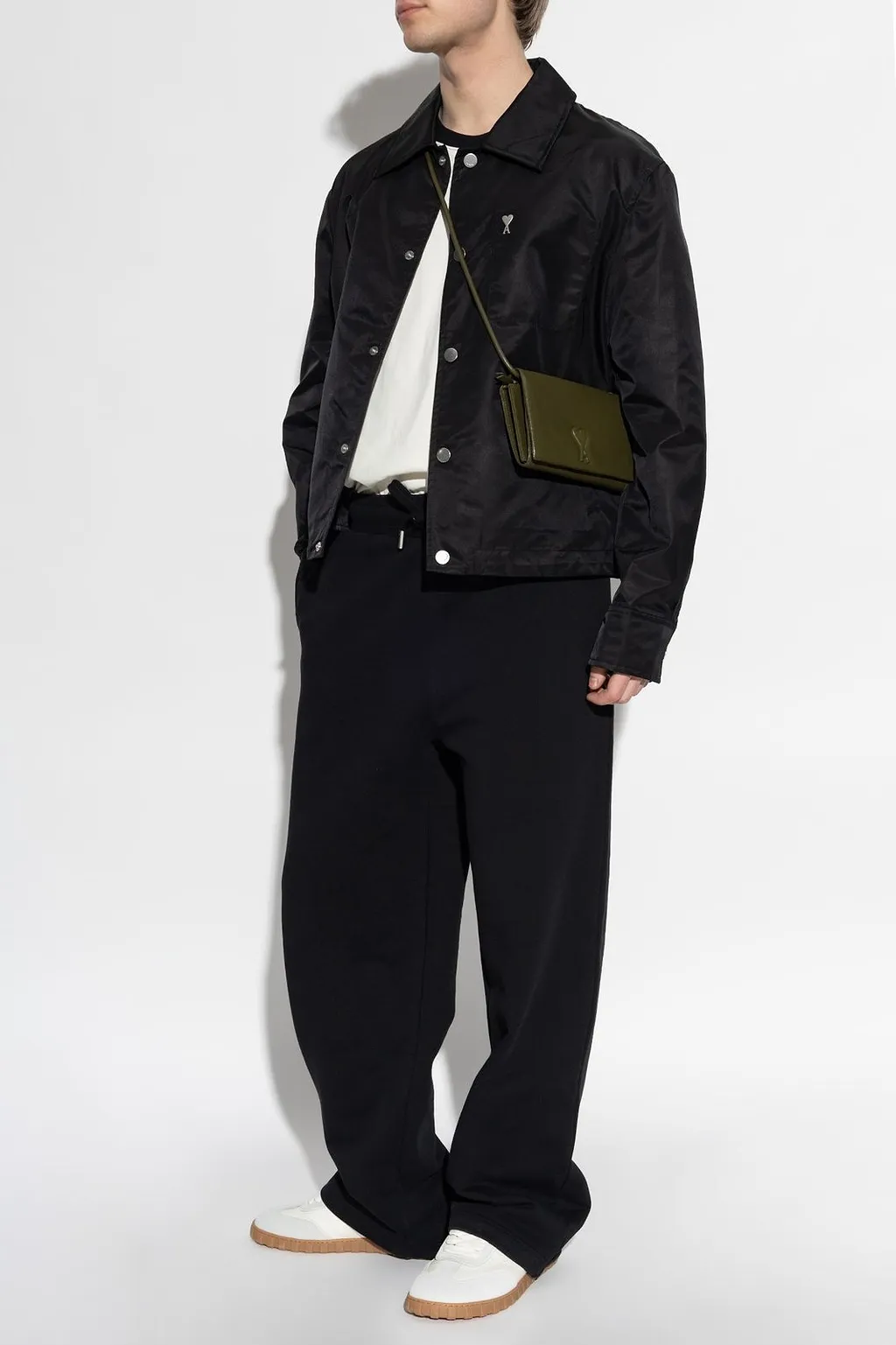 Ami Ami De Coeur Stud Buttoned Jacket
