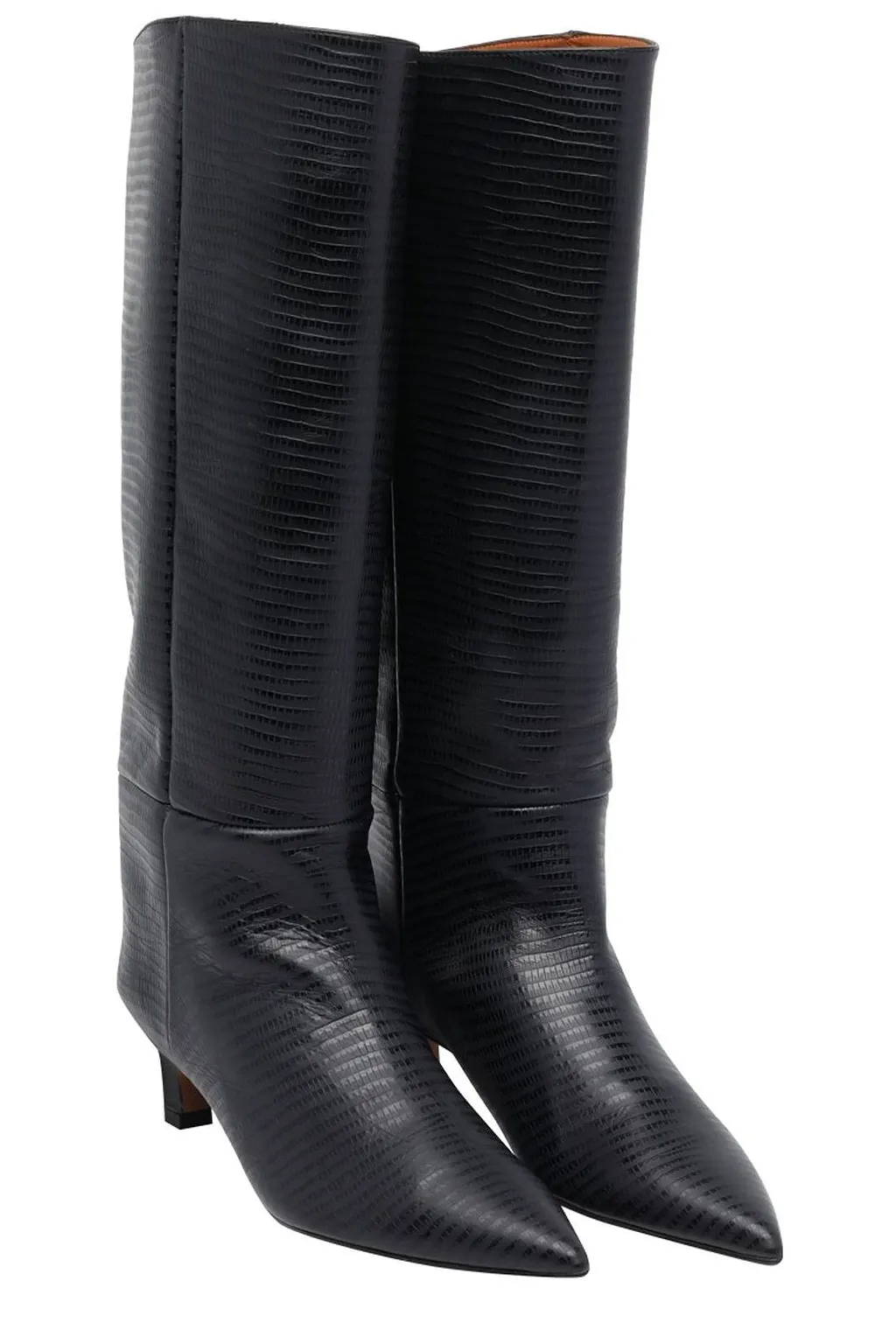 Angel Alarcon Textured Knee-High Boots