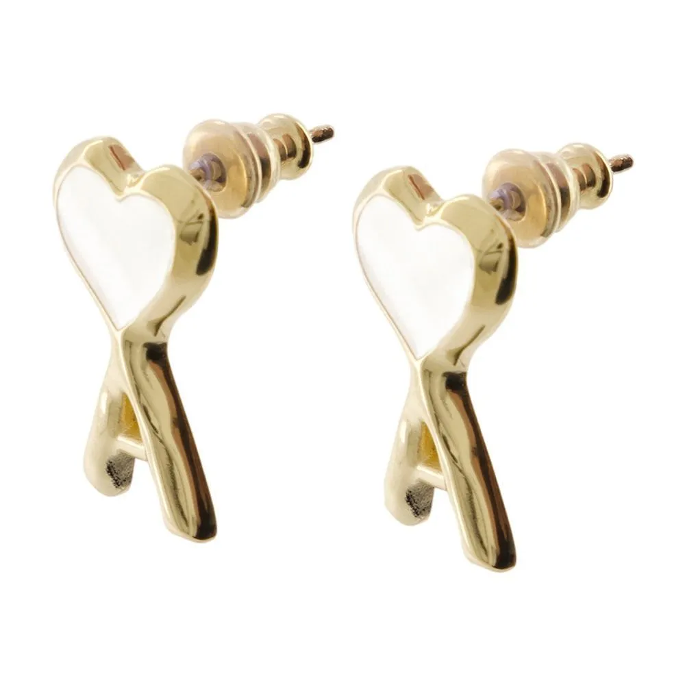 Ami Ami De Coeur Stud Earrings