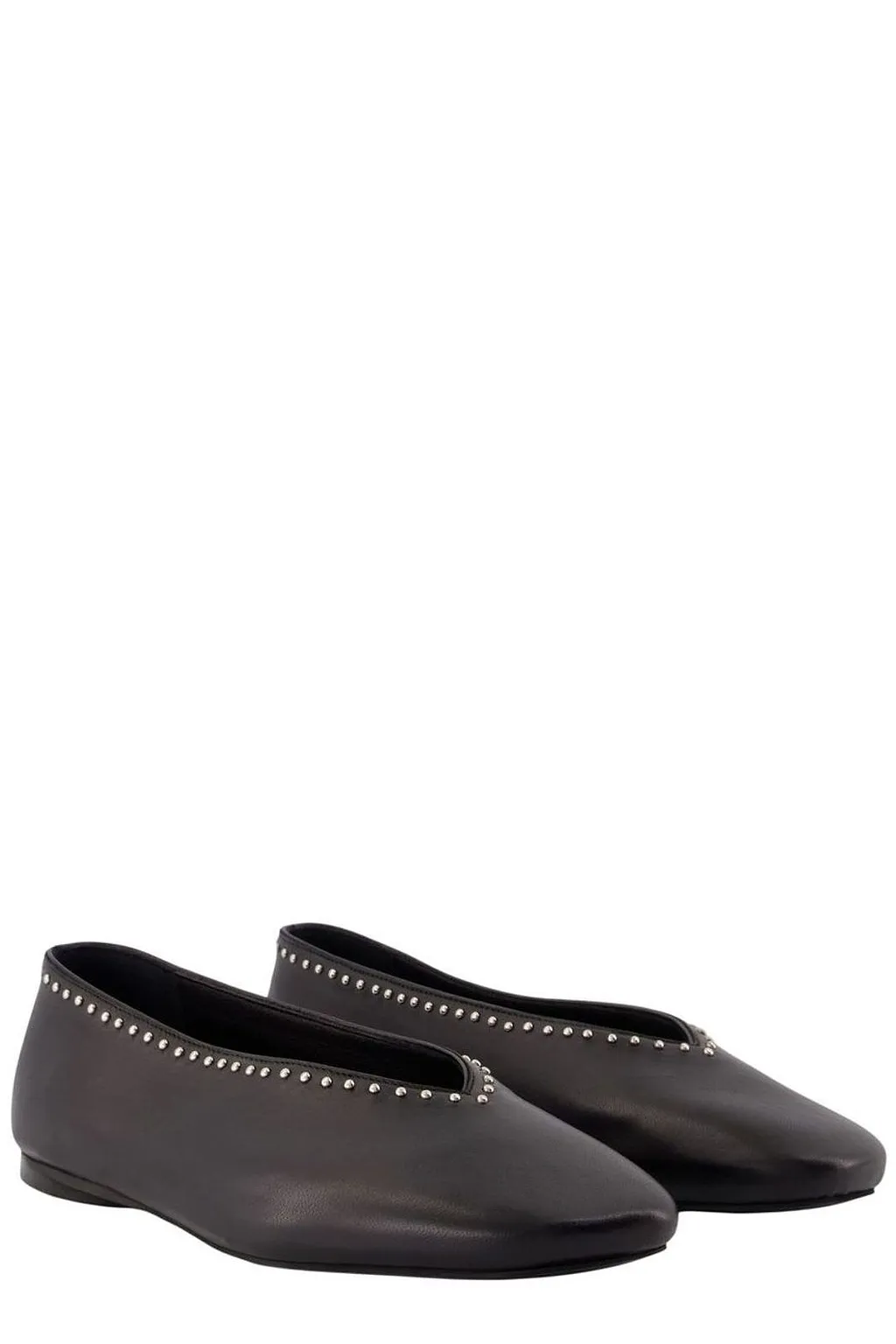 Anine Bing Ana Studded Ballet Flats