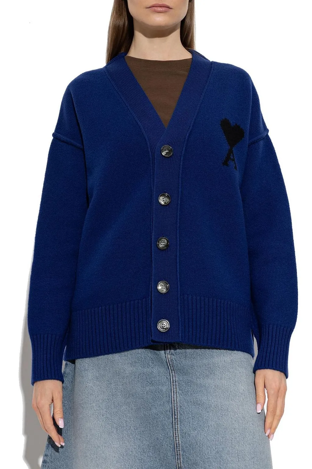 Ami Ami De Coeur V-Neck Cardigan