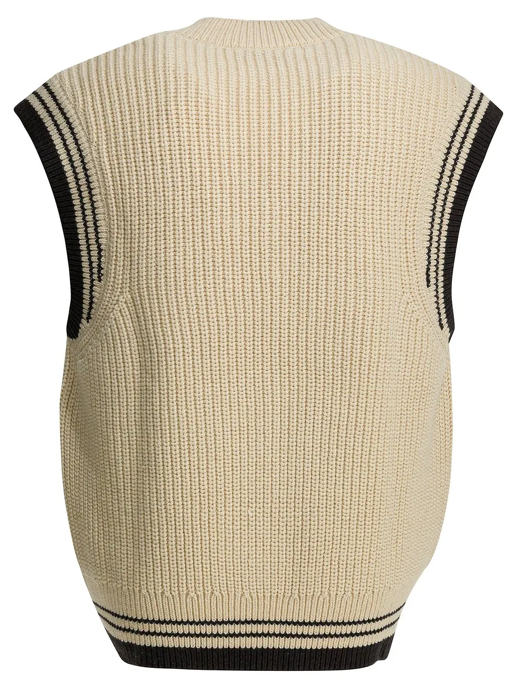 Ami Ami De Coeur V-Neck Knitted Top