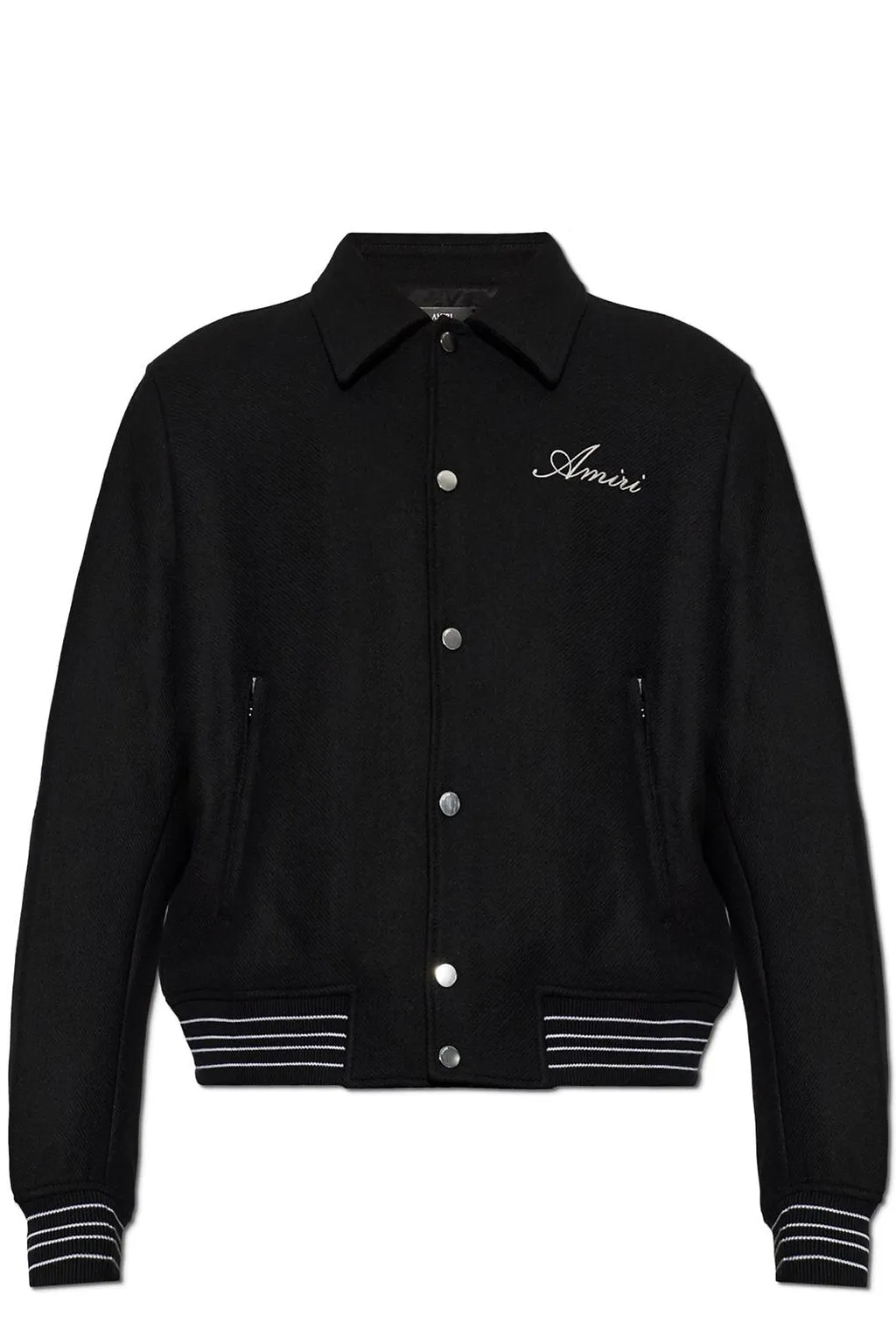 Amiri Logo Embroidered Bones Jacket