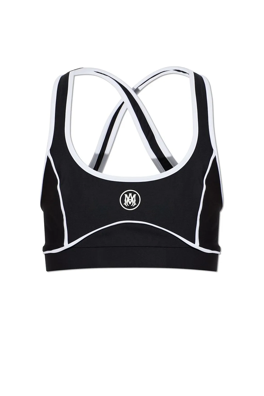 Amiri Logo Trim Performance Bra