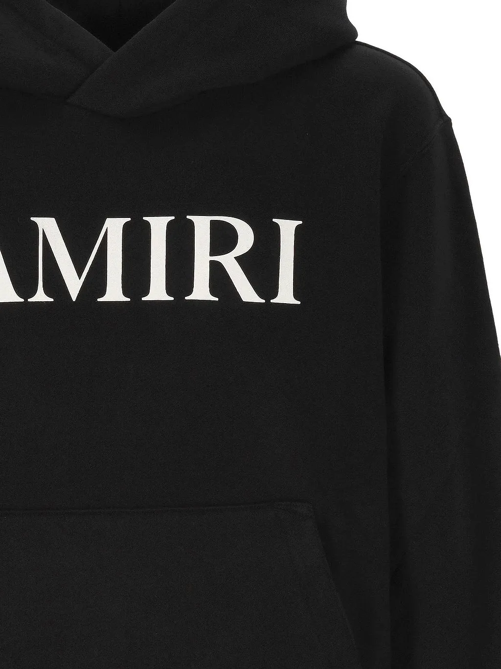 Amiri Long Sleeve Logo Print Hoodie