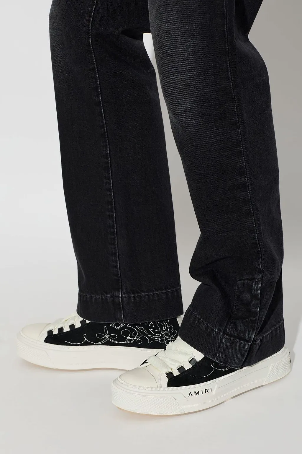 Amiri Ma Court Western High-Top Sneakers
