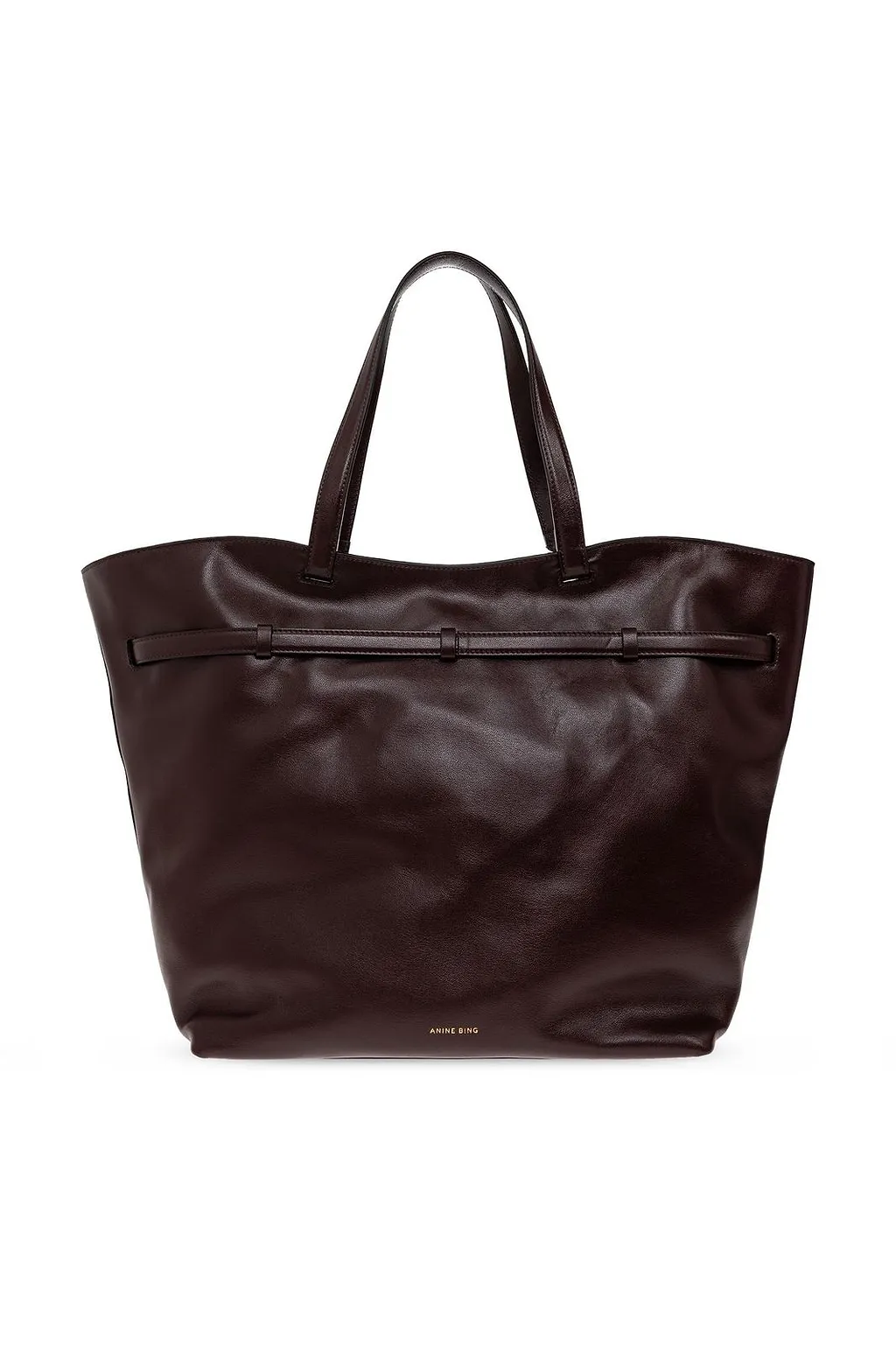 Anine Bing Elly Small Belted Tote Bag