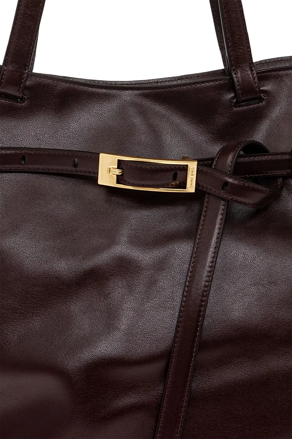 Anine Bing Elly Small Belted Tote Bag