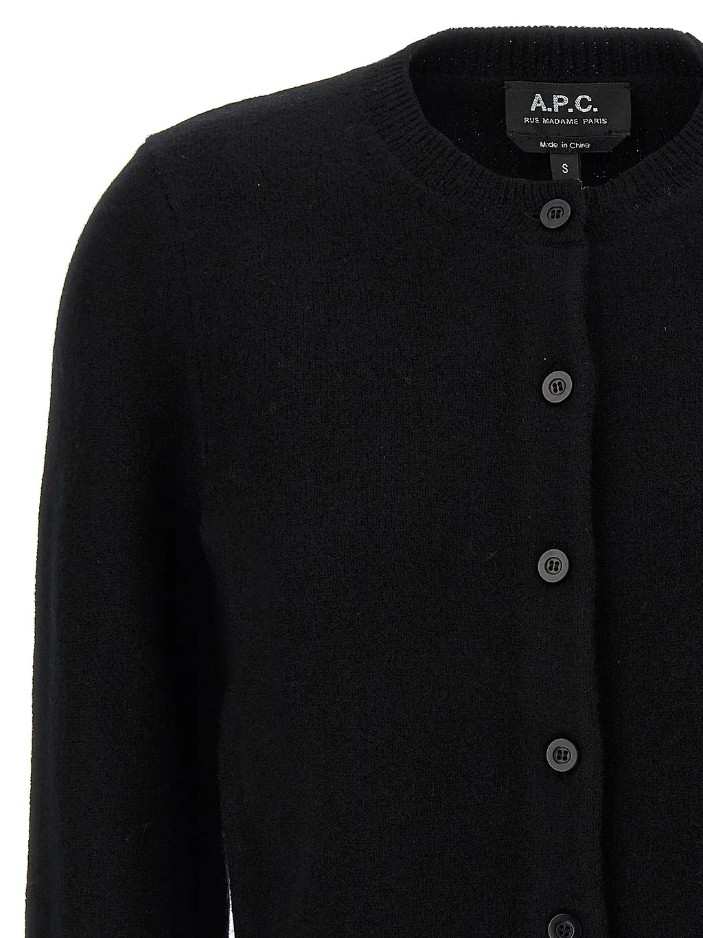A.P.C. Mila Button-Up Knitted Cardigan