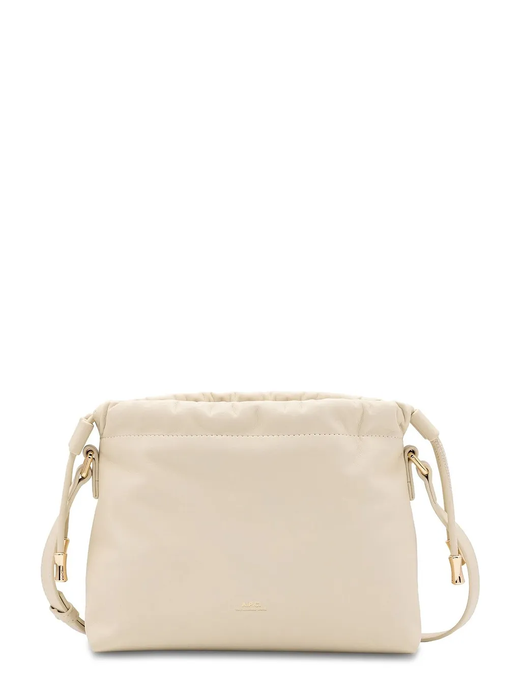 A.P.C. Ninon Logo Embossed Mini Shoulder Bag