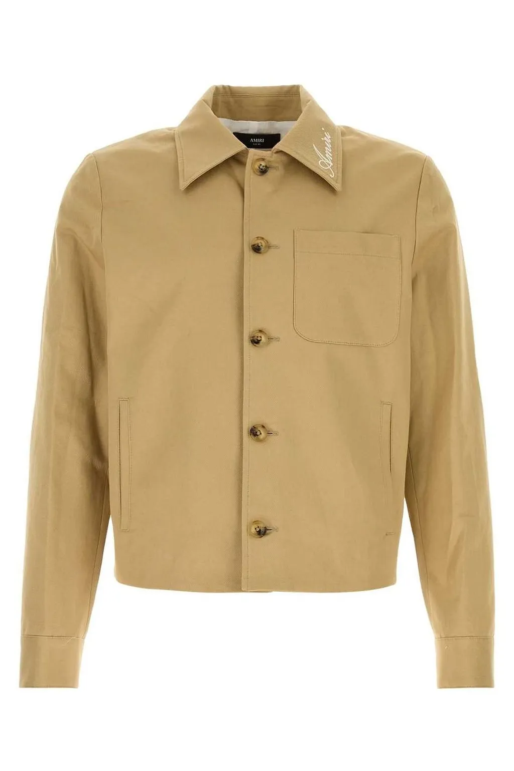 Amiri Script Collar Shirt Jacket