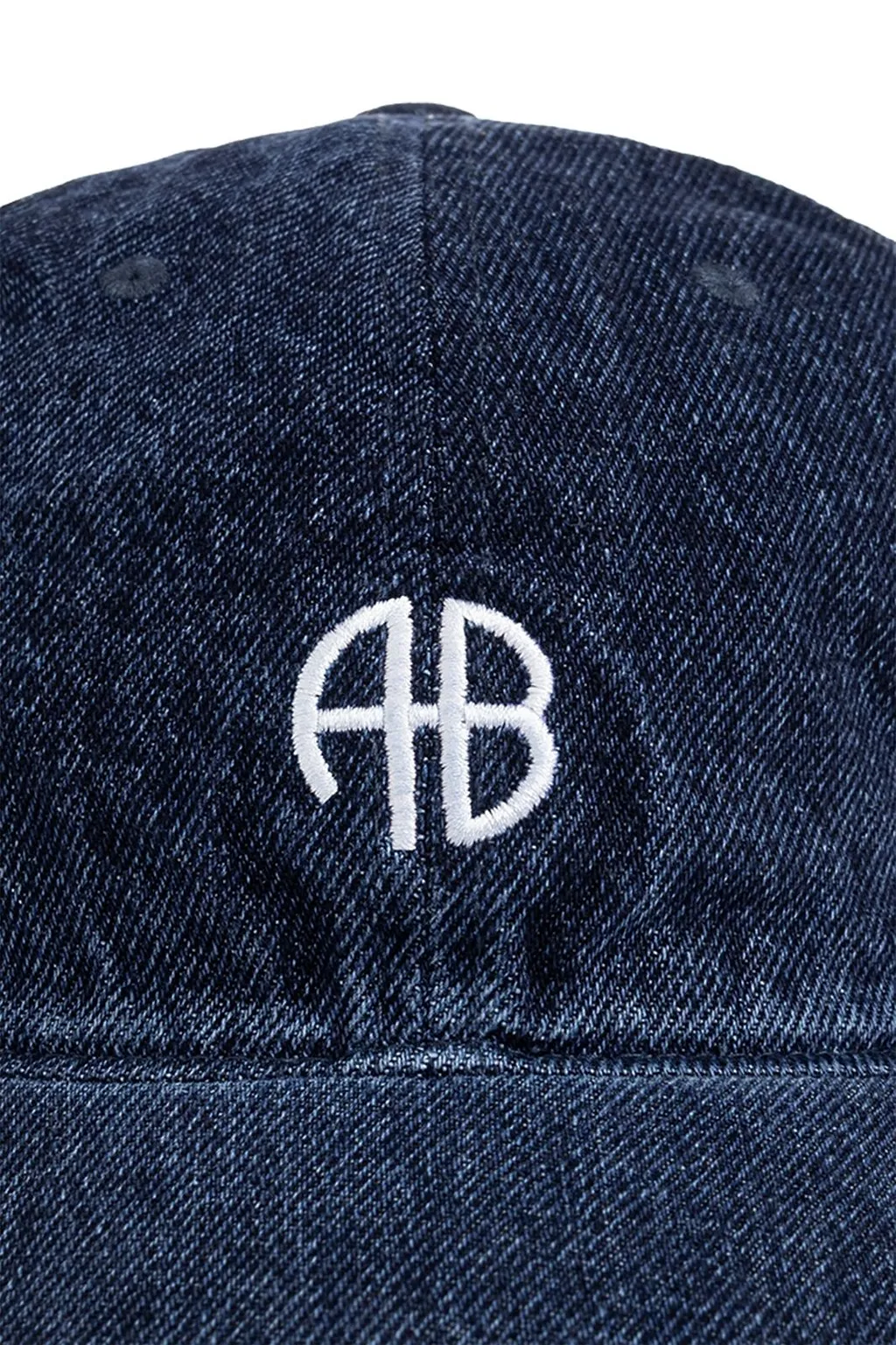 Anine Bing Jeremy Logo Baseball Cap