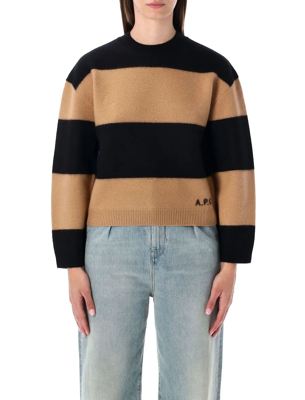 A.P.C. Penny Knitted Stripped Jumper
