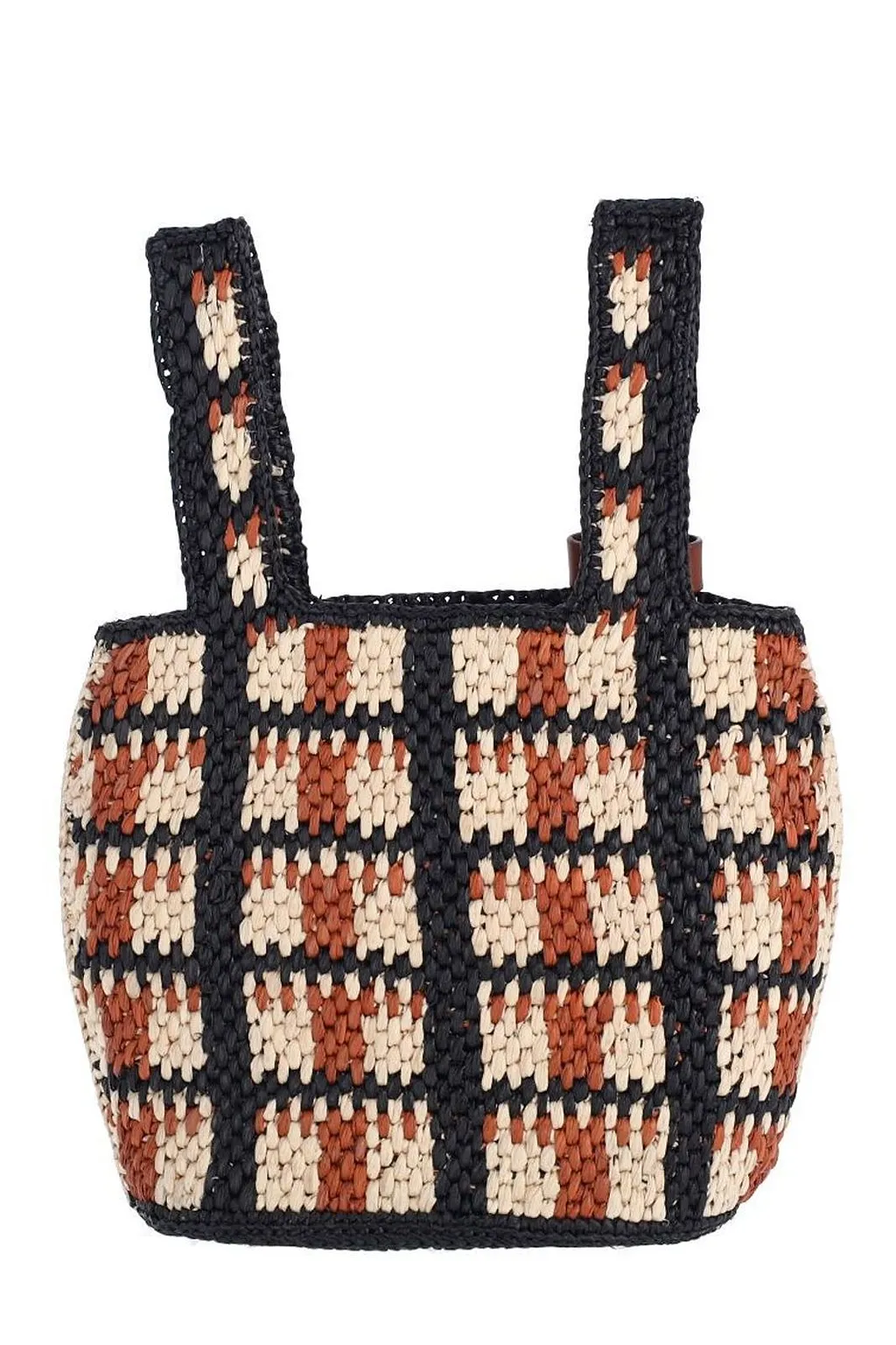 A.P.C. Pecan Woven Tote Bag