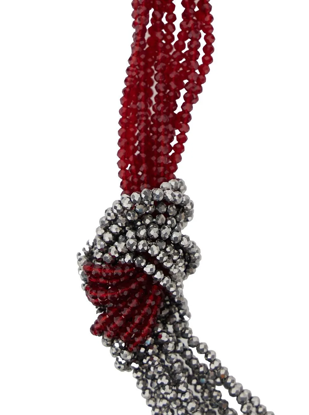 Antonelli Beaded Leather Necklace