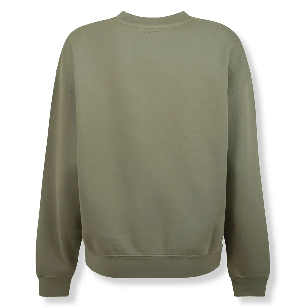 Anine Bing Logo Embroidered Crewneck Sweatshirt