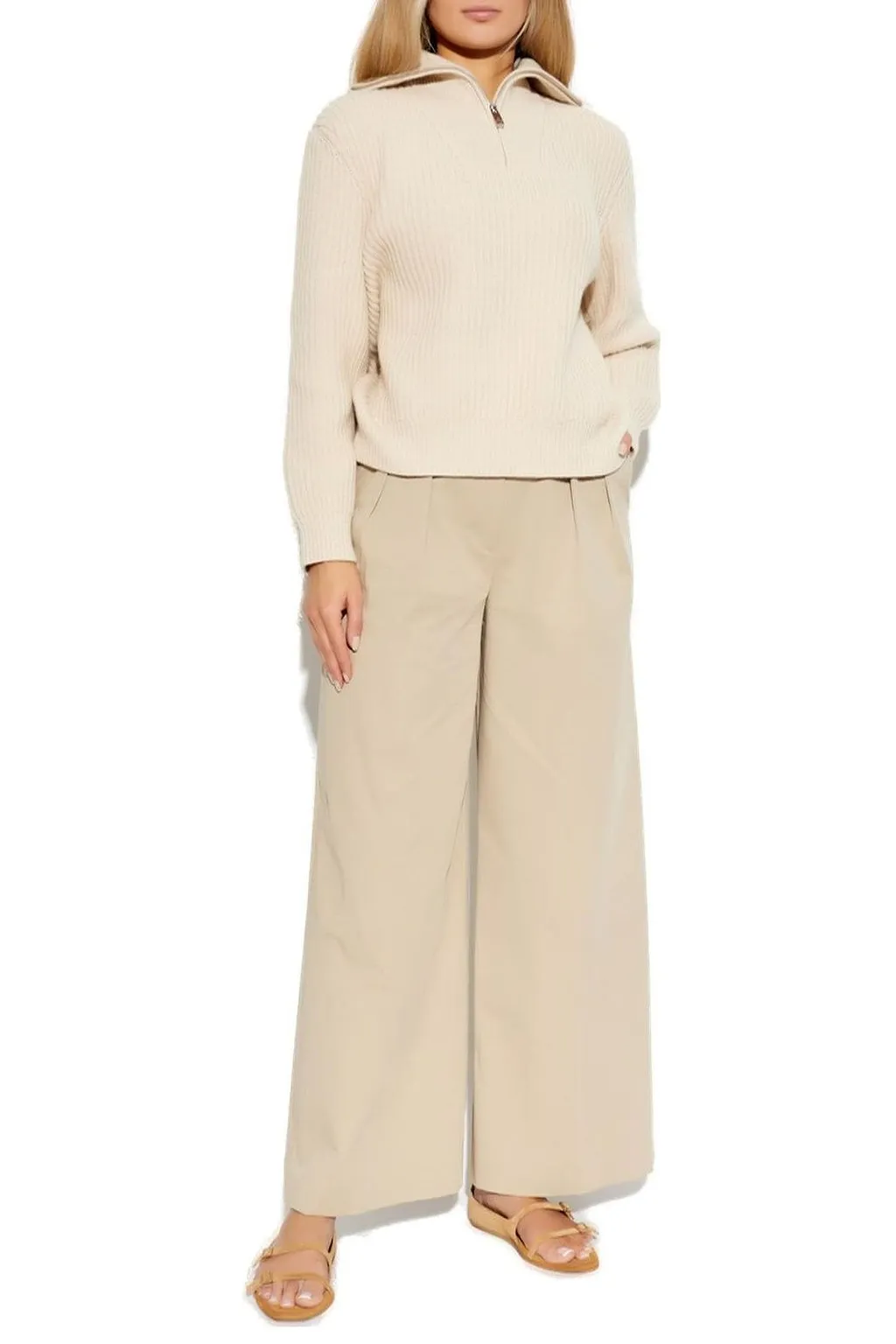 Anine Bing Lou Wide Leg Trousers