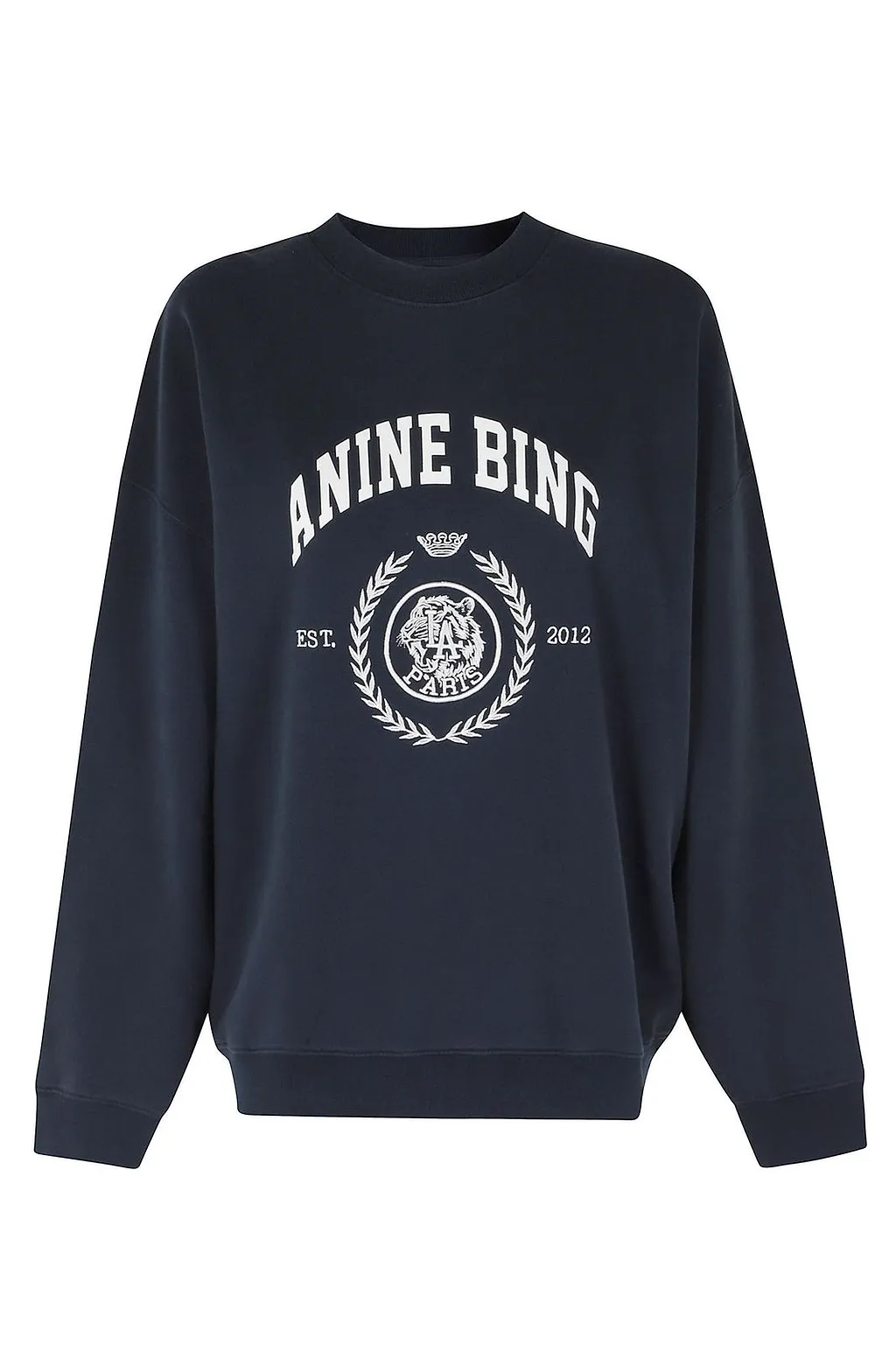 Anine Bing Miles Collegiate Logo Sweatshirt