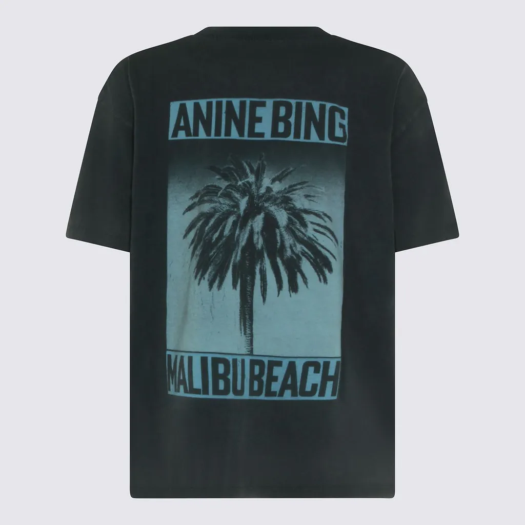 Anine Bing Malibu Beach Graphic T-Shirt