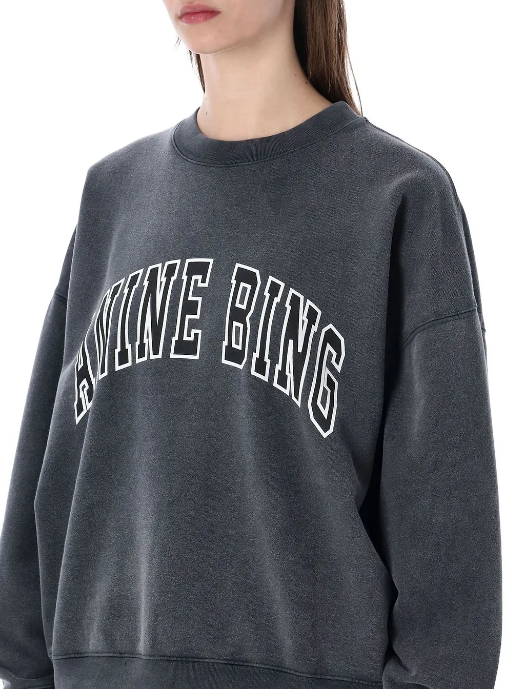 Anine Bing Miles Logo Sweatshirt
