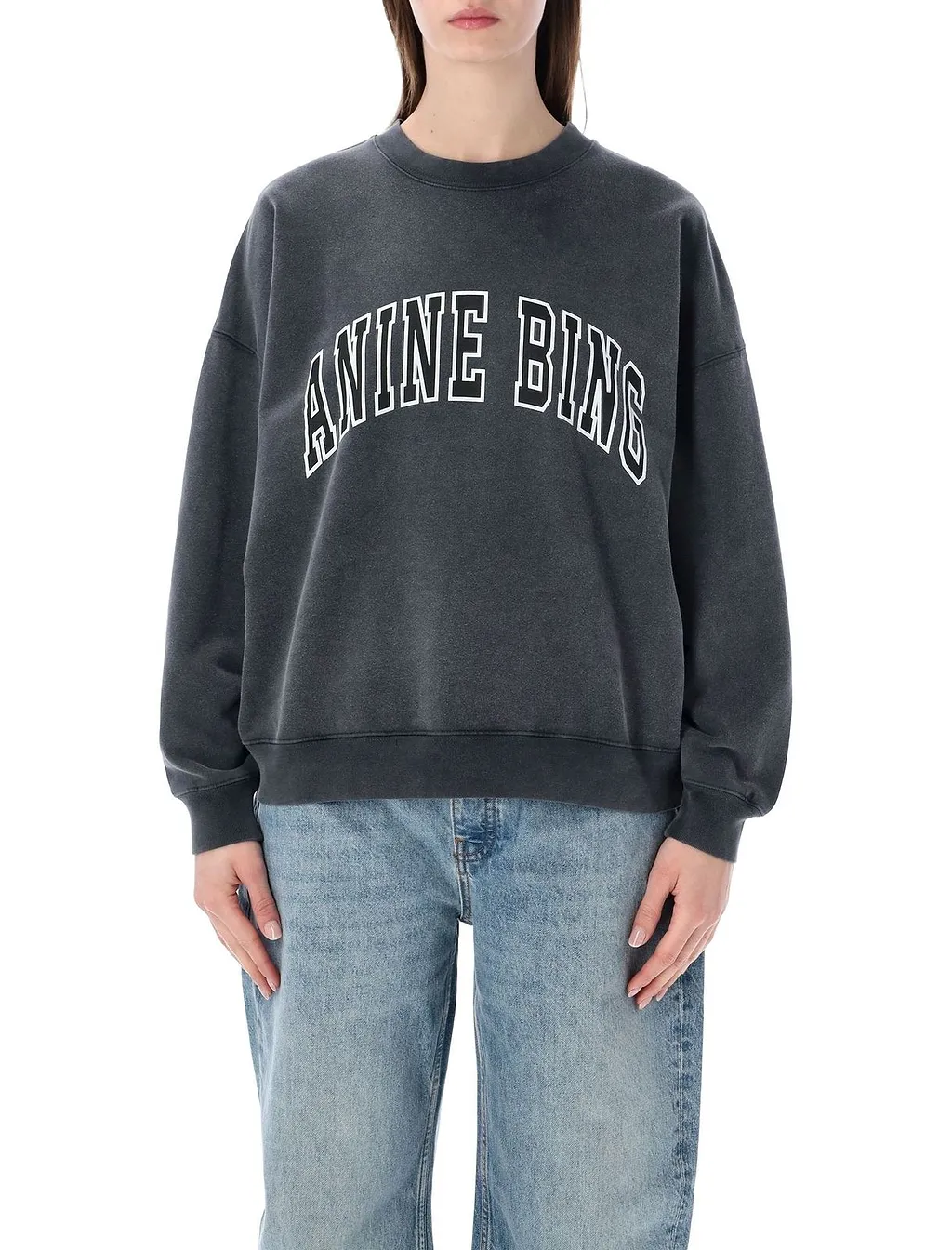 Anine Bing Miles Logo Sweatshirt
