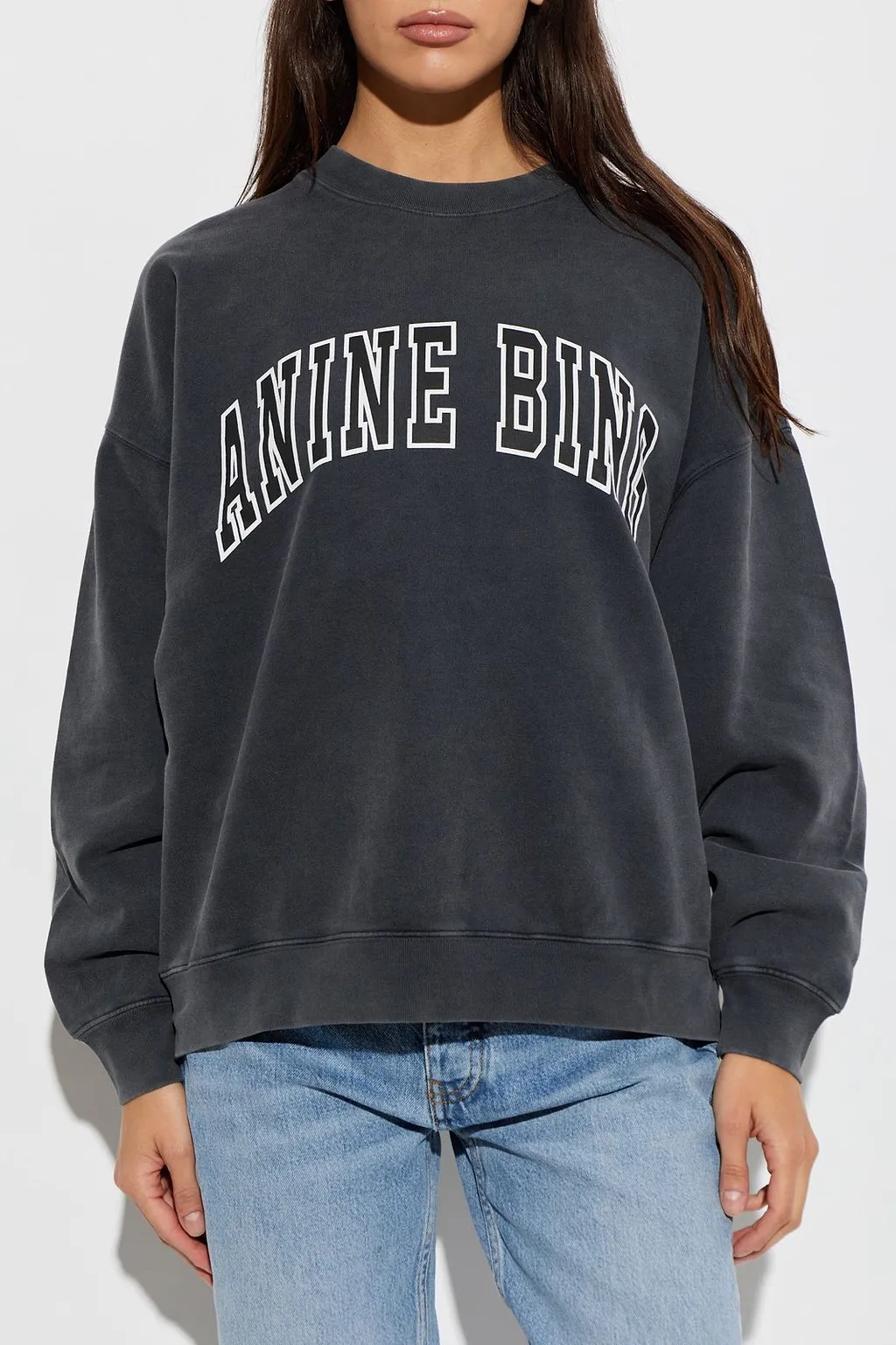 Anine Bing Miles Logo Sweatshirt