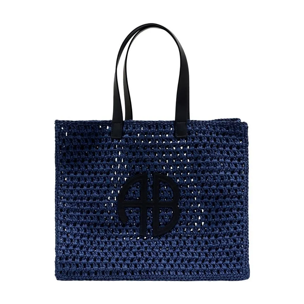 Anine Bing Rio Large Woven Tote Bag