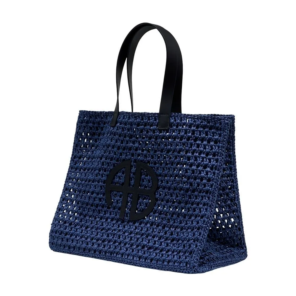 Anine Bing Rio Large Woven Tote Bag